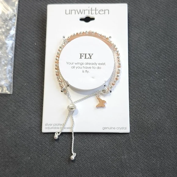 Unwritten Jewelry Silver Plated Bracelet Poshmark